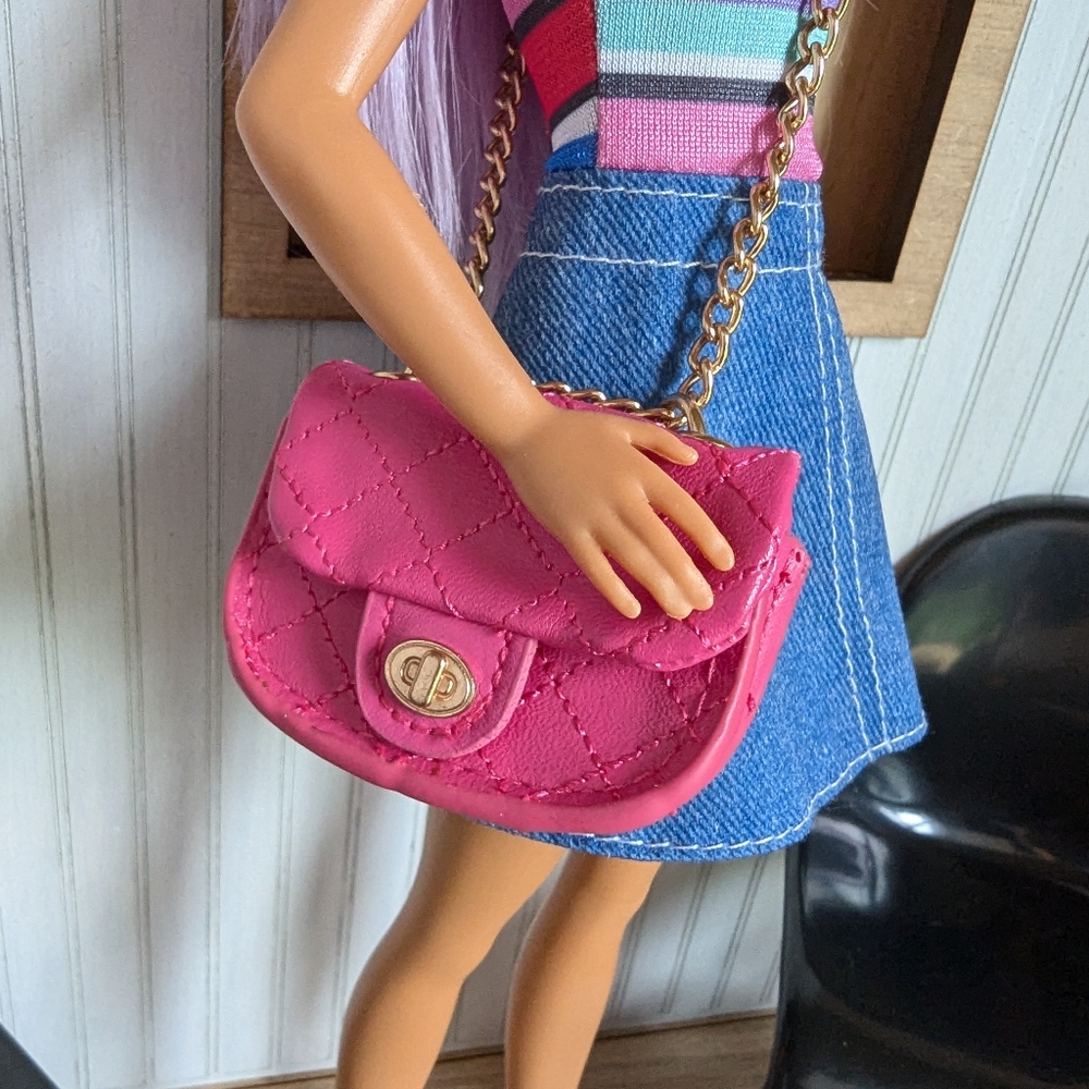 Barbie Purple Hair Restyled - Picture 4 of 5